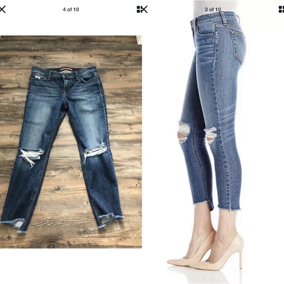 Joes collector Japanese denim staggered hem jeans - Picture 2 of 6